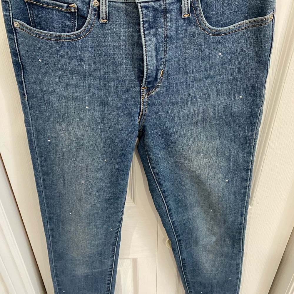 Levi’s 311 Shaping Skinny Jeans with silver studs - Picture 4 of 4